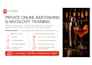 teach bartending and mixology online with custom training materials